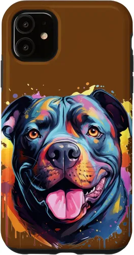 Vista 8 de American Bully Portrait - Funda para iPhone 17