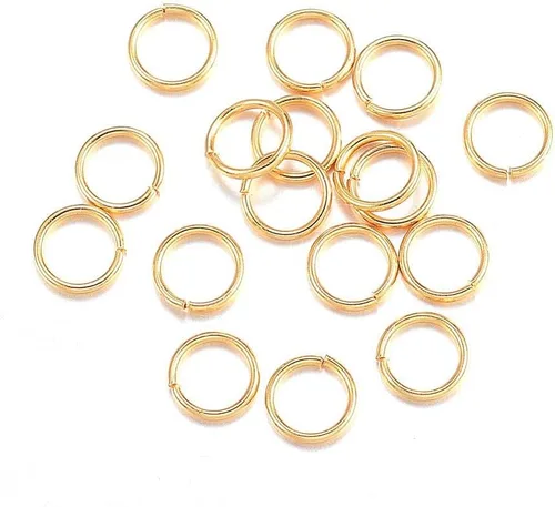 Vista 43 de HDSupplies 100 piezas - 4mm de argollas de acero inoxidable 304 de tono negro - Calibre 22 (espesor de 0.6mm)