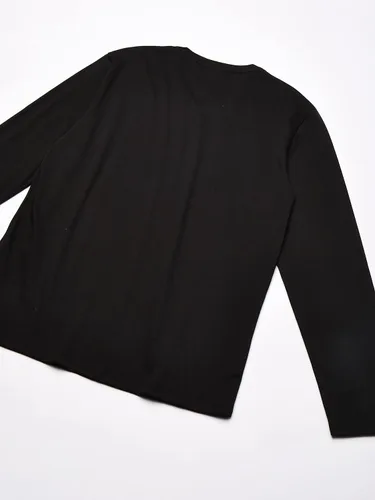Vista 4 de Lacoste Camiseta de manga larga con cuello en V para hombre