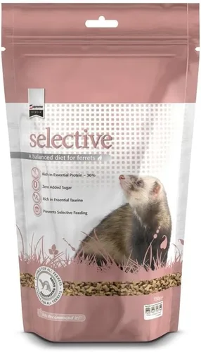 Vista 2 de Alimento selectivo supremo para hurones (22 libras) (puede variar)
