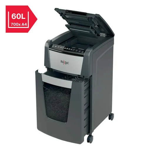Vista 5 de Trituradora de Papel Micro Corte Rexel Optimum Auto+ 300M 60 L