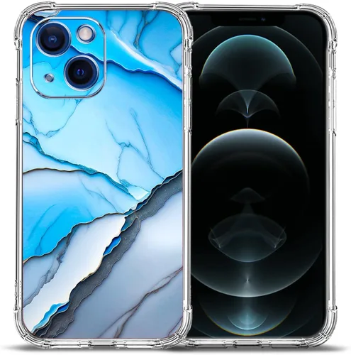 Vista 20 de Funda para iPhone 15 Plus, hermosa protección contra caídas de flores rosas, a prueba de golpes, funda protectora de cuerpo completo resistente a