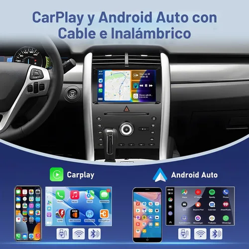 Vista 3 de [2+64] Radio de coche para Ford Edge 2011-2015