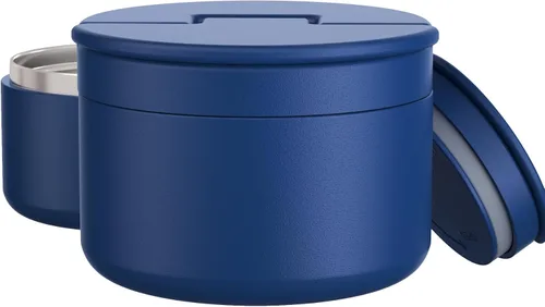 Vista 9 de Termo de sopa de 12 onzas para comida caliente para niños, tarro de comida aislado al vacío, termo de sopa sin torsiones para comida caliente