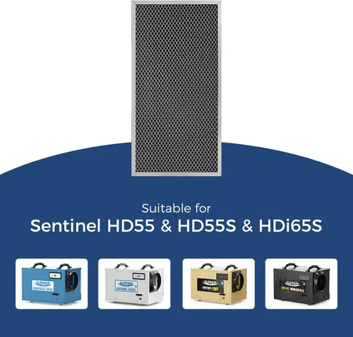 Vista 3 de ALORAIR MERV-1 para deshumidificador Crawlspace HD55S/HDi65S, paquete de 1 Negro
