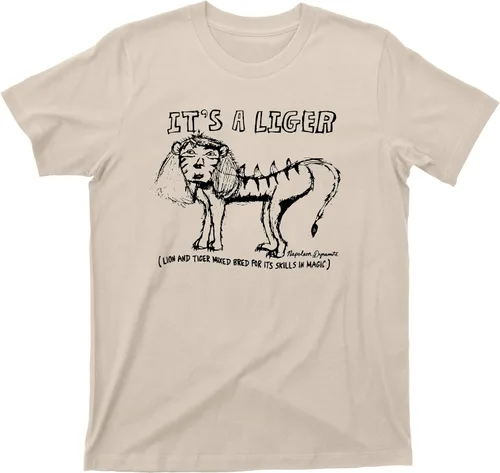 Vista 2 de It's A Liger T Shirt Heck Yes It's A Flippin Sweet Magic Liger Comedy Movie Tee