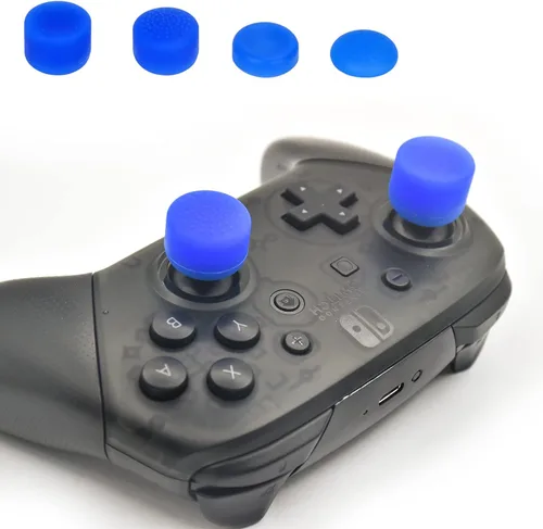 Vista 3 de Thumb Grip Controller Gamepad Raised Antislip Thumb Stick Grips Thumbsticks Joystick Cap for PS54,Switch Pro Controller-Precision