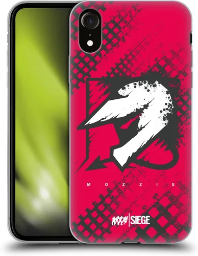 Vista 47 de Head Case Designs Funda de gel con licencia oficial de Tom Clancy's Rainbow Six Siege Bandit Icons [protección de grado militar] compatible