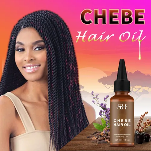 Vista 7 de Aceite para el cabello Chebe 100% natural, aceite de gowwim Chebe, fabricado con auténtico polvo Chebe de Chad, tratamiento de pérdida de cabello