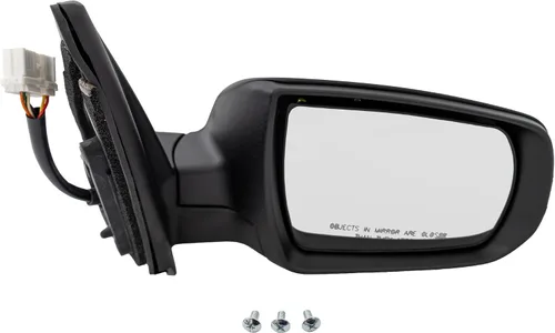 Vista 26 de Kool Vue - Espejo lateral del conductor compatible con vidrio eléctrico Kia Rondo 2007-2012, calentado, KI1320185