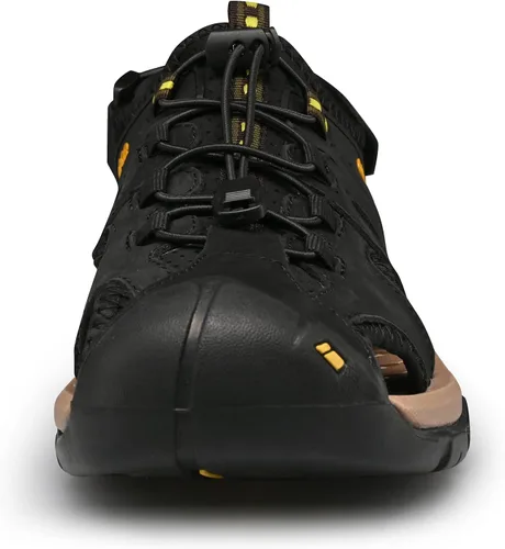 Vista 2 de Men's Sport Sandals Outdoor Hiking Sandals Closed Toe Water Sandals Casual Lightweight Summer Breathable Beach Shoes