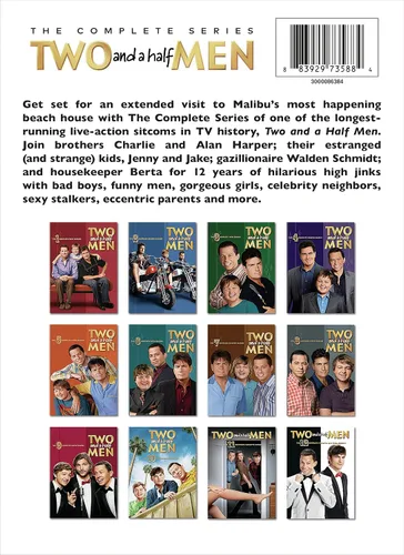 Vista 2 de Two and a Half Men The Complete Series (DVD)