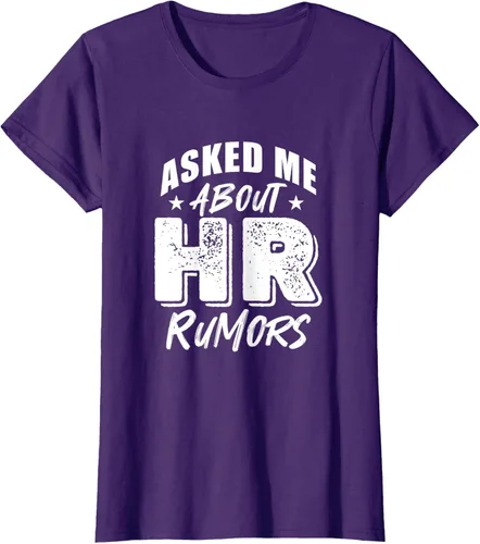 Vista 11 de Pregúntame sobre Rumores de RRHH Camiseta, Negro
