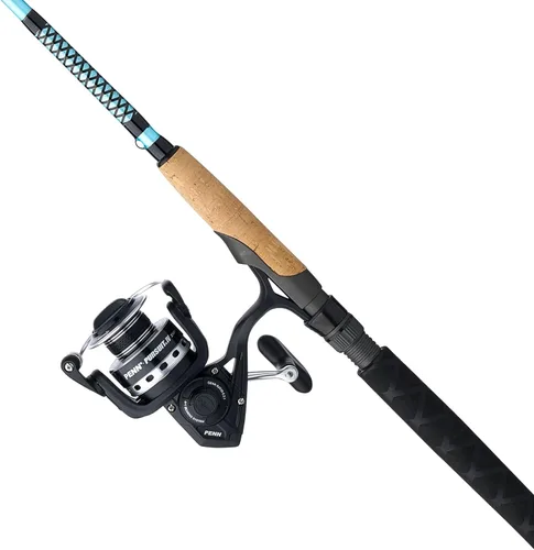 Vista 2 de Ugly Stik Carbon Inshore Caña y Carrete giratorio Penn Pursuit IV - Combo de pesca