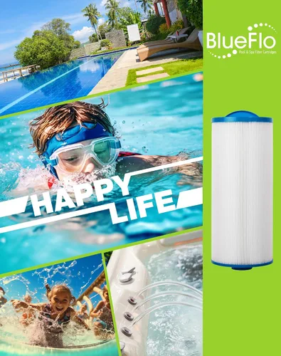 Vista 7 de Cartucho de filtro de spa de repuesto para filtro de bañera de hidromasaje Unicel 6CH-961, PAS-1342, PJW60TL, Filbur FC-2715, Jacuzzi J300