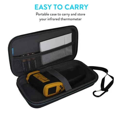 Vista 4 de TUDIA Funda vacía de EVA compatible con ANMEATE y GoodBaby Termómetro de frente No-Touch/Etekcity Lasergrip 774 / 1022D Dual Laser/ThermoPro TP30