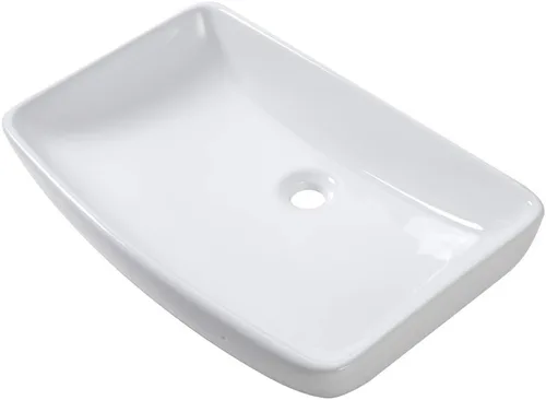 Vista 24 de Lordear Fregadero pequeño montado en la pared, fregadero de baño de esquina flotante para colgar en la pared, lavabo de cerámica blanca brillante