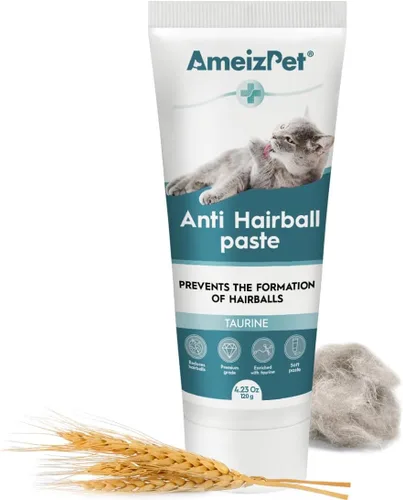 Vista 7 de AmeizPet - Remedio para bolas de pelo para gatos, sabor a queso, 4.23 onzas (4.23 oz)