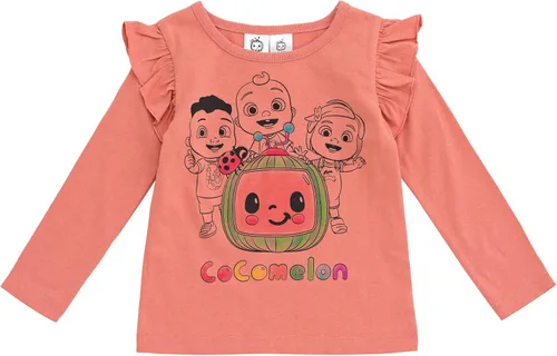 Vista 3 de CoComelon JJ Cody Nina - Conjunto de camiseta y leggings para bebés y niños pequeños