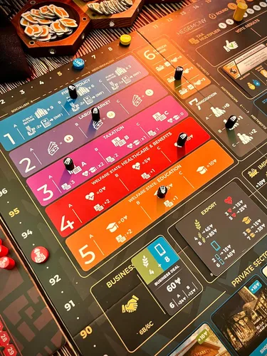 Vista 7 de Hegemony: Liderar tu clase hacia la victoria - Juego único asimétrico basado en cartas, juego de mesa político económico, a partir de 14 años, 2-4