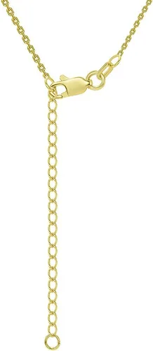 Vista 2 de Barra personalizada grabable de oro amarillo o blanco macizo de 14 quilates con collar de cruz religiosa