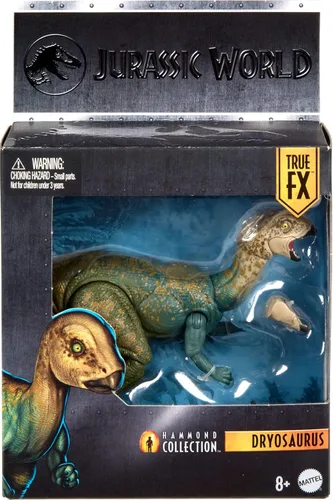 Vista 6 de Mattel Jurassic World Hammond Collection - Figura de dinosaurio Dryosaurus
