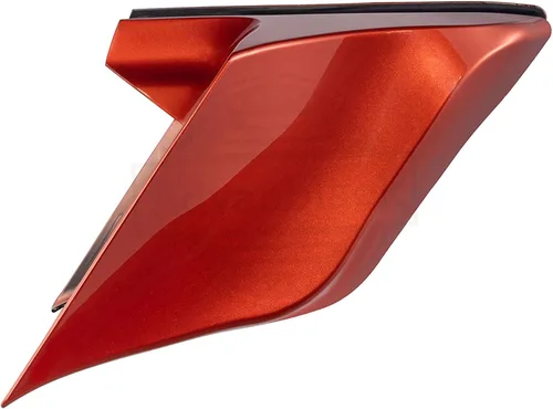 Vista 16 de Cubiertas laterales Harley Big Blue Pearl, cubiertas laterales estiradas, paneles laterales extendidos para Harley Touring 2009, 2010, 2011, 2012