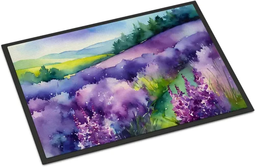 Vista 28 de Caroline's Treasures DAC1621MAT - Felpudo con diseño de camelia en acuarela de 18 x 27 pulgadas, tapete para puerta delantera, para interiores