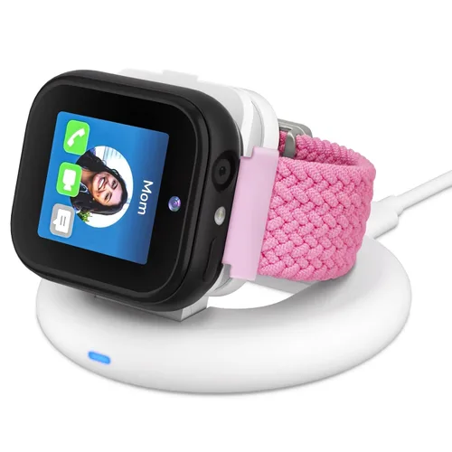 Vista 8 de Base de carga magnética plegable compatible con cargador Sync UP Kids Watch Negro para SyncUP Watch 2