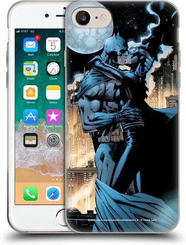 Vista 14 de Head Case Designs Funda de gel Hush con licencia oficial de Batman DC Comics #608 (protección de grado militar) compatible con Apple iPhone 7