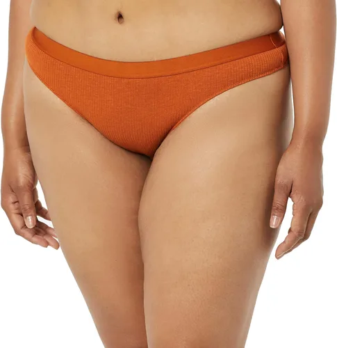 Vista 2 de Tienda Essentials Ropa interior acanalada para mujer, paquete de 4