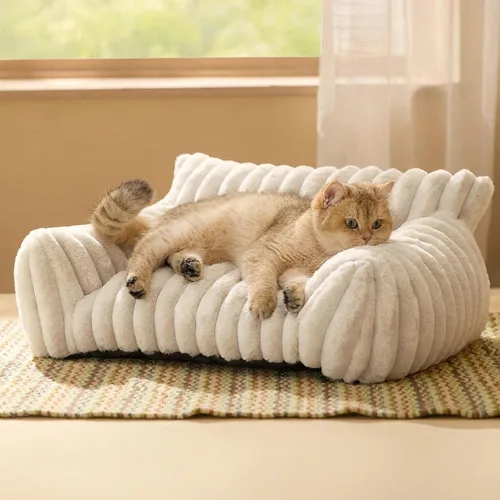 Vista 9 de Nolipaw Cozy Plush Pet Sofa, X-Small