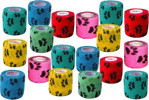 Vista 57 de Cinta adhesiva para veterinarios (negro) (paquete de 2) (2 pulgadas x 15 pies), autoadhesiva, adherente, cohesiva, flexible, autoadhesiva, rollo
