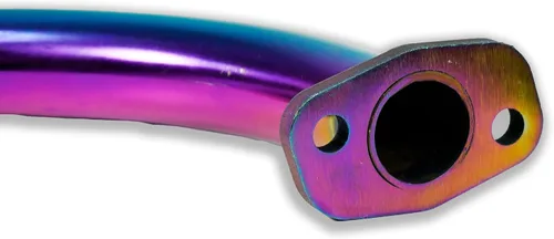 Vista 5 de JMCHstore Kit de tubo de escape de cabecera para Lifan 79cc Monster Mega Moto MM80 MMB105, Coleman RB100 105cc, Motovox MBX10 Orxyearth Dirt Kids