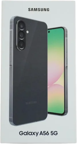Vista 6 de SAMSUNG Galaxy A56 5G 2025 con IA 256GB, 8GB, Dual SIM 6.7 pulgadas 120Hz AMOLED, resistente al agua, Android 15 Modelo internacional
