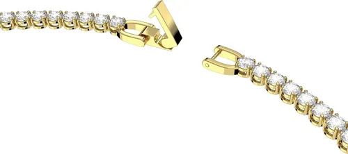 Vista 3 de Swarovski Matrix Crystal Necklace Collection, Pink, Yellow, and Clear Crystals