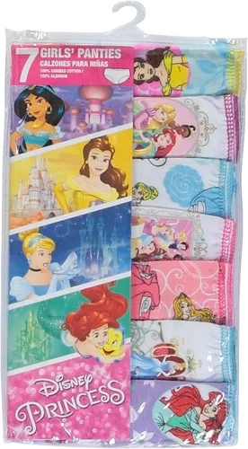 Vista 2 de Disney Ropa interior de princesa para niñas
