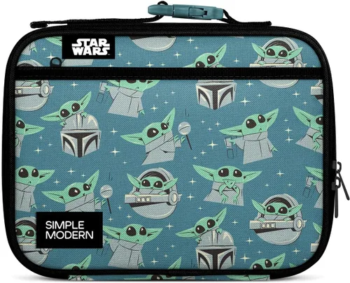 Vista 58 de Simple Modern Fiambrera para niños y bolsa de almuerzo aislada para la Campos de unicornio