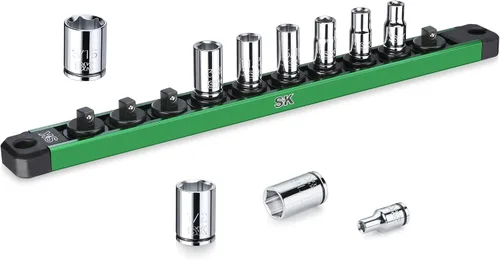Vista 11 de SK Juego de llaves de vaso de 1/4", enchufes SAE profundos, 10 piezas de 3