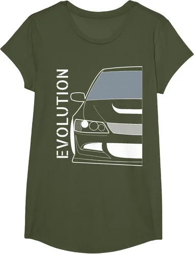 Vista 81 de Camiseta Evo 8 Design Turbo JDM Classic Legends, Negro, S