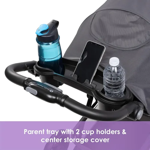 Vista 5 de Sistema de viaje Baby Trend EZ Ride SE con asiento de seguridad para bebé, Bluebell