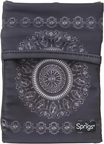 Vista 22 de Sprigs Banjees Cartera de Muñeca de 2 Bolsillos/Banda de Muñeca/Bolsillo de Muñeca para Viajar, Caminar y Correr. Bolsa Cartera que Contiene