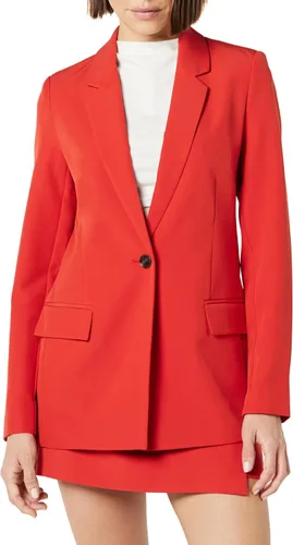 Vista 14 de The Drop Blake - Blazer largo para mujer Boucle negro