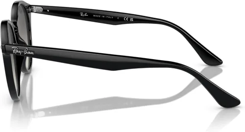 Vista 3 de Ray-Ban RB2180F - Gafas de sol redondas con ajuste de puente bajo, color negro y gris, 2.008 in, Negro, gris (blackGrey Gradient)