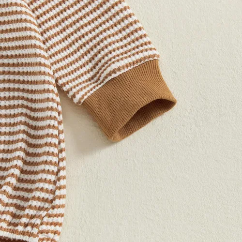 Vista 112 de MERSARIPHY Sudadera de fútbol para bebé, traje de manga larga con letras divertidas, ropa de otoño e invierno