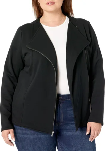 Vista 4 de The Drop Women's Caralynmirand Long-Sleeve Knit Moto Jacket