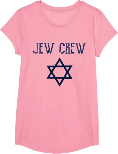 Vista 83 de Camiseta Jew Crew Jewish Star, gris, S