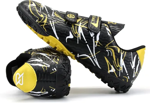 Vista 6 de Rhyme-Zeal KidsTurf - Zapatos de fútbol Coomfortable para niños y niñas