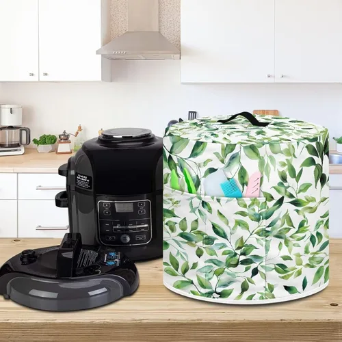 Vista 24 de Flashideas Cherry Love - Funda para olla a presión con bolsillo de almacenamiento compatible con olla instantánea de 8 cuartos de galón, accesorios