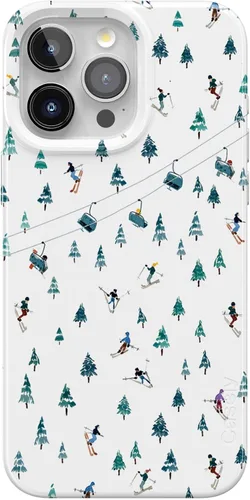 Vista 77 de Casely Funda para iPhone 15 Pro Amalfi Aperitivo Dolce Vita Compatible con MagSafe Diseño clásico ultrafino
